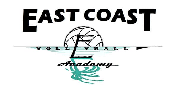East Coast Volleyball Logo