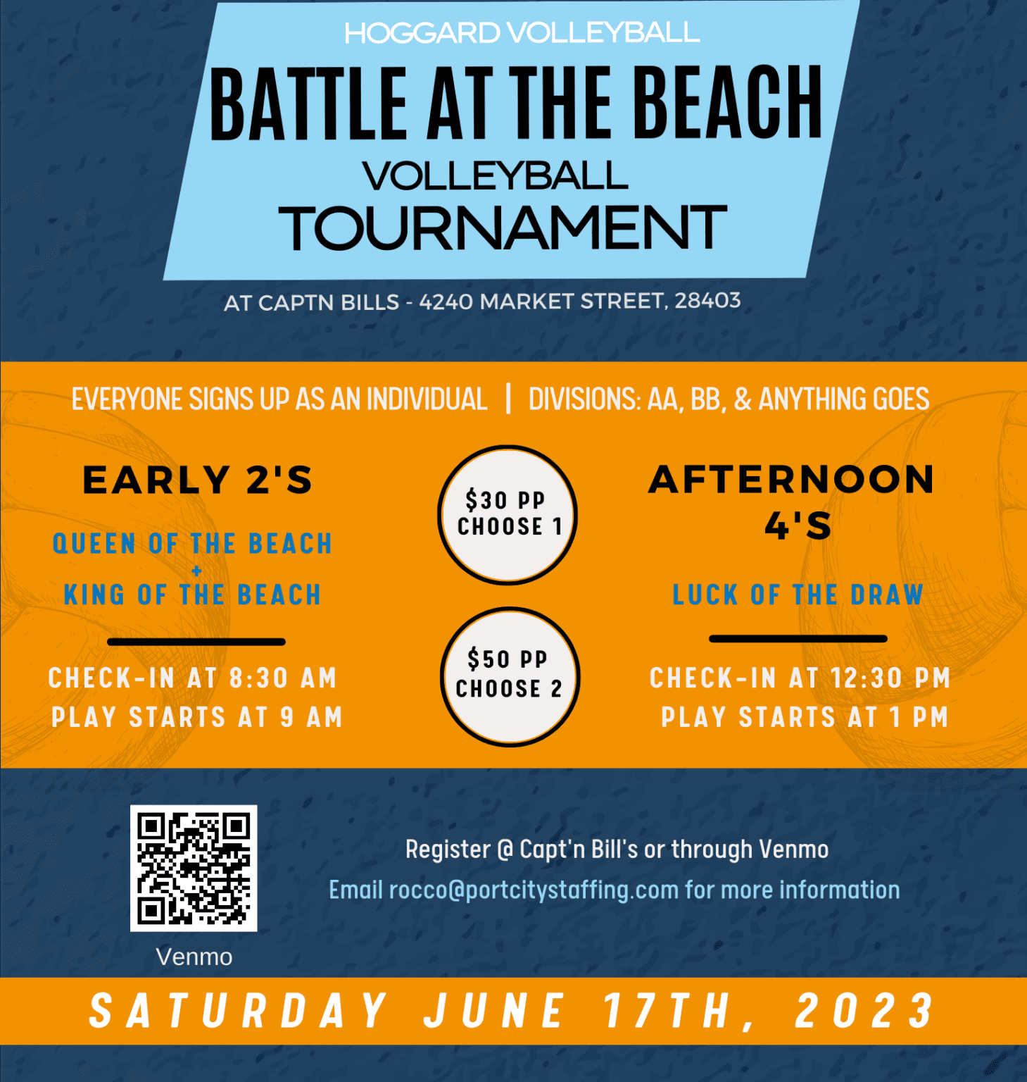 Battle at the Beach See You at Bill's