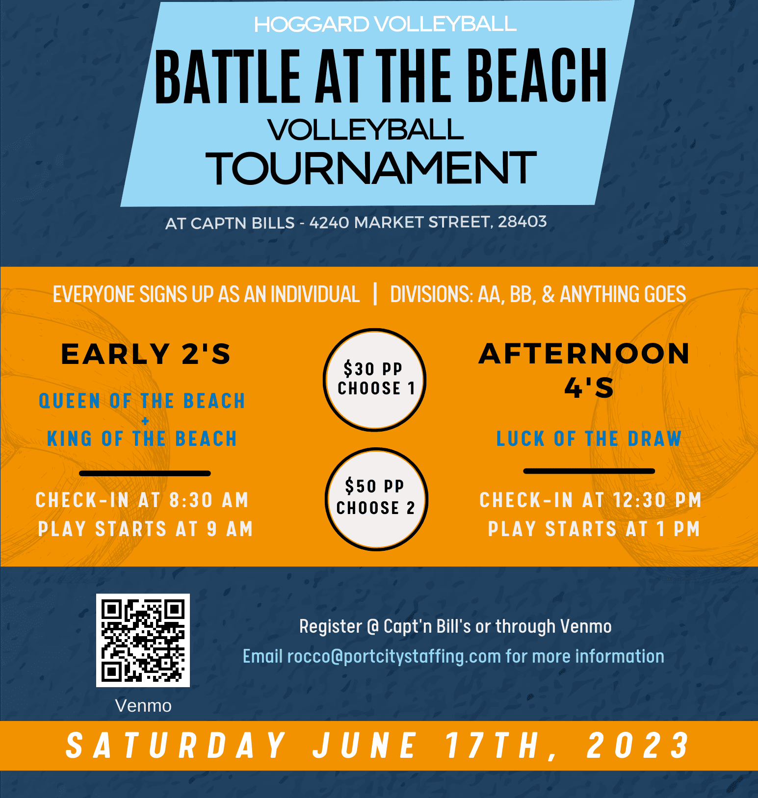 Battle at the Beach See You at Bill's